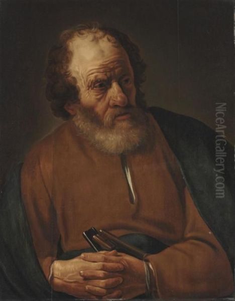 Saint Peter Oil Painting by Jan Lievens