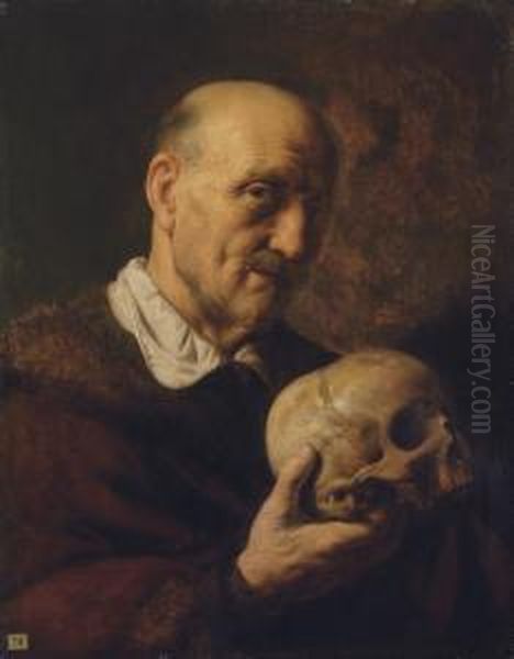 A 
Vanitas Oil Painting by Jan Lievens