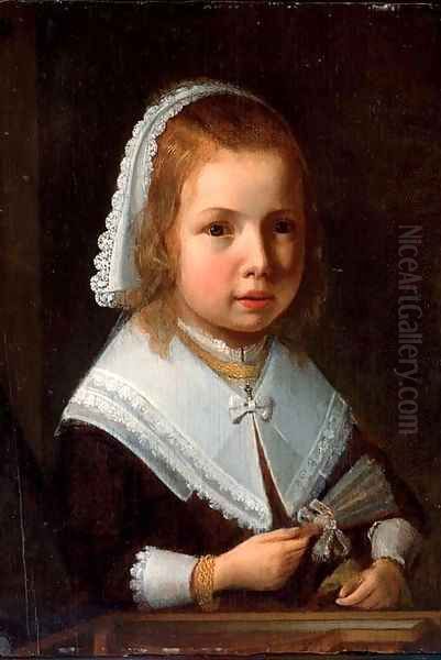 Portrait of a child Oil Painting by Aelbert Cuyp