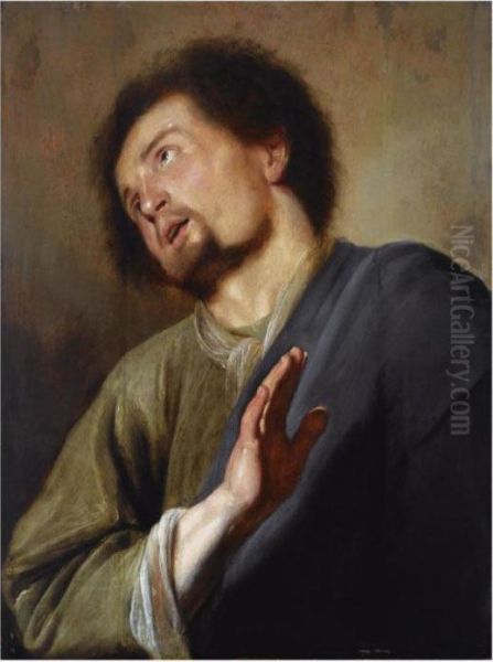 An Apostle Oil Painting by Jan Lievens