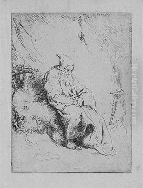 The Hermit (holl.16) Oil Painting by Jan Lievens