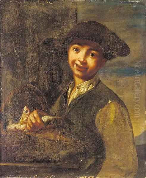 A youth Oil Painting by Giacomo Ceruti (Il Pitocchetto)