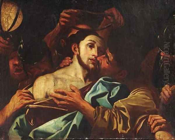 The Betrayal of Christ Oil Painting by Ludovico Carracci