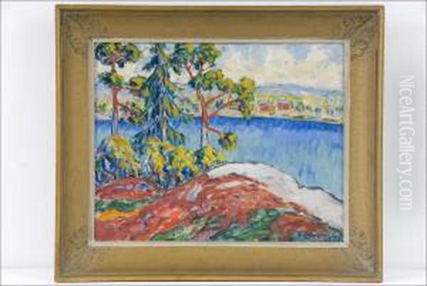 Heinakuunpaiva - Julidag Oil Painting by Anton Lindforss