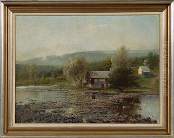 Landscape Oil Painting by Thomas Corwin Lindsay