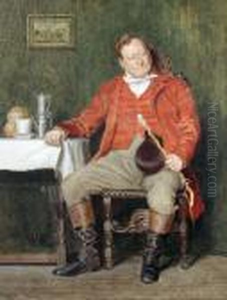 The Old Master Oil Painting by James Dromgole Linton