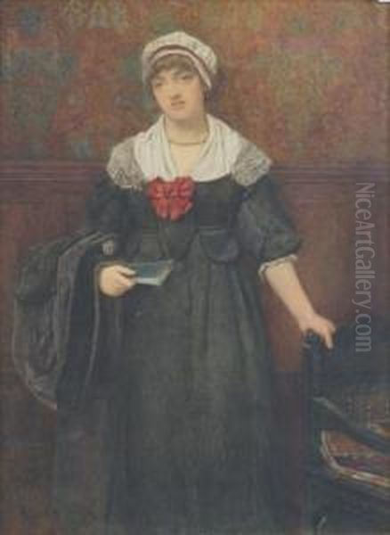 Alice Bridgnorth Ss Oil Painting by James Dromgole Linton