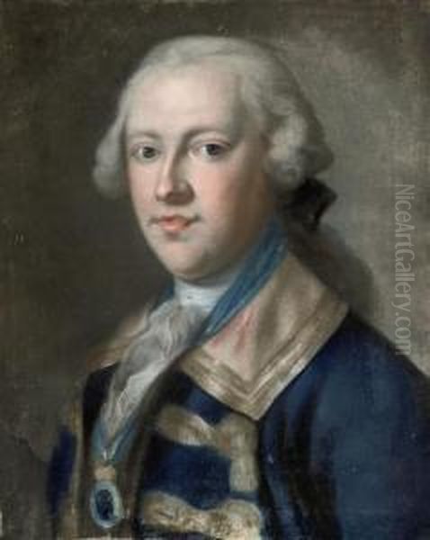 Portrait Of A Gentleman Oil Painting by Etienne Liotard