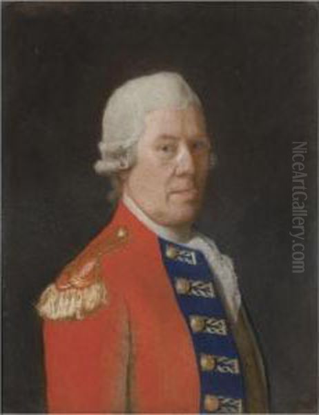 Portrait Of General Cholmondeley Oil Painting by Etienne Liotard