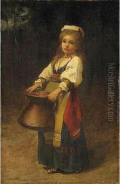 The Little Helper Oil Painting by William Lippincott