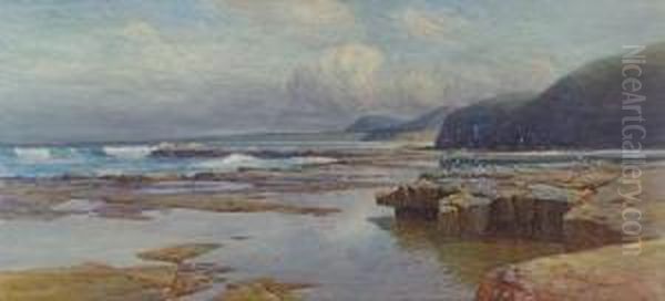 The Coast At Thirroul Oil Painting by William Lister Lister