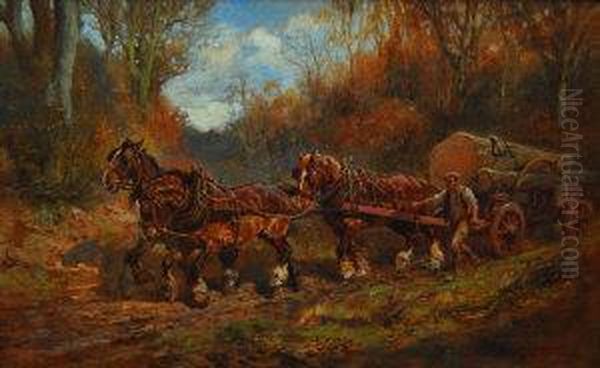 The Timber Wagon by Thomas Ivester Lloyd