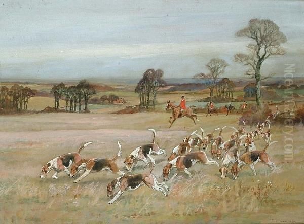 Picking Up The Scent Oil Painting by Thomas Ivester Lloyd