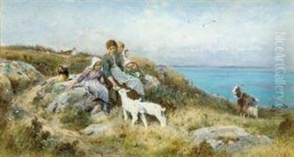 The Two Families, Sark Oil Painting by Thomas Lloyd