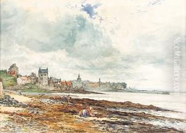 South Queensferry Oil Painting by William Ewart Lockhart