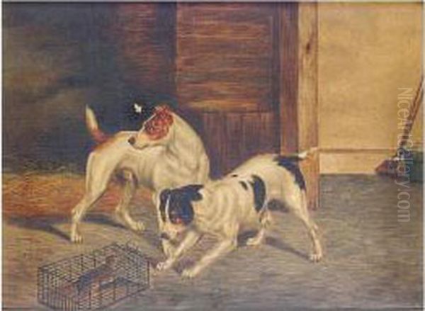 A Pair, Both Signed Oil Painting by Edwin Loder