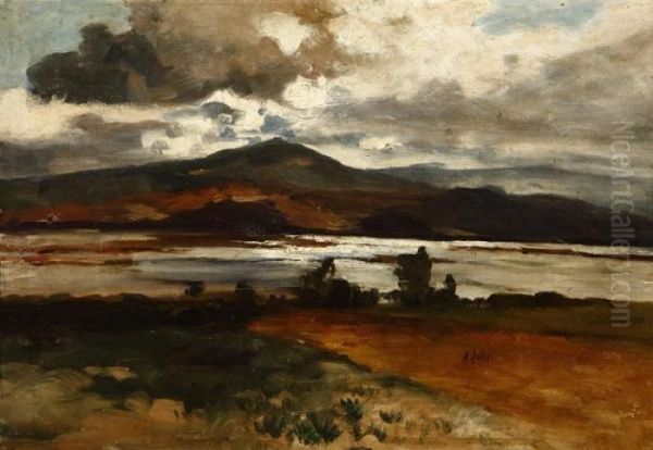 Lake Chapala, Mexico Oil Painting by August Lohr