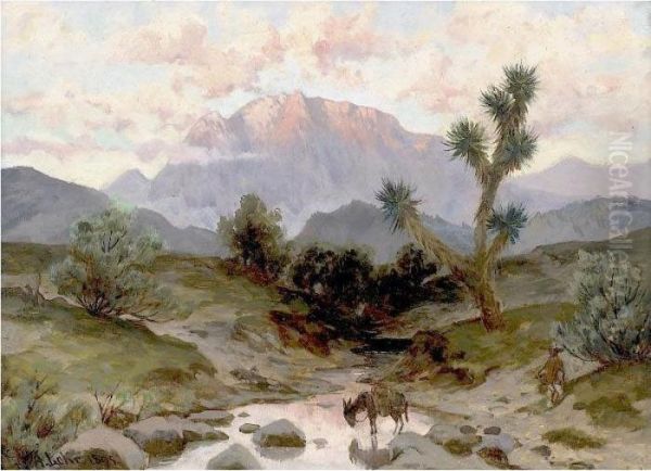 Paisaje Mexicano Oil Painting by August Lohr