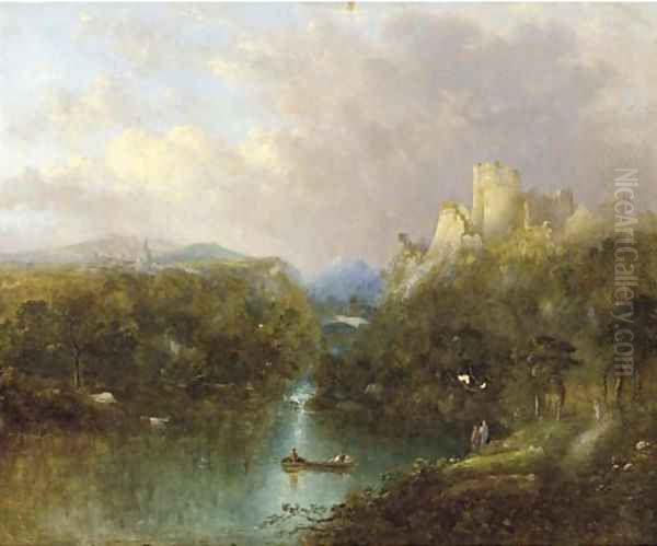 Near Aix-la-Chapelle Oil Painting by William Henry Crome