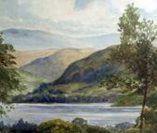 Lakeland Landscape Oil Painting by William Taylor Longmire