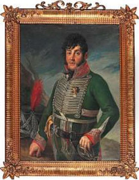 Joaquin De Pedro Y Llorens, V Marques De San Jose Oil Painting by Vicente Lopez y Portana