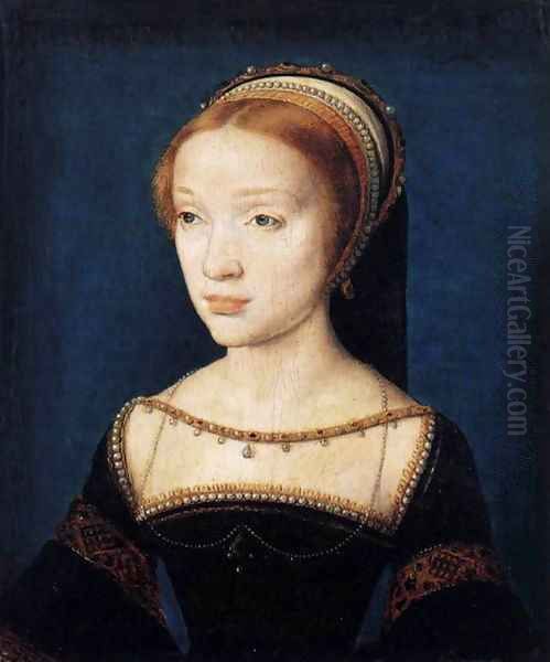 A Young Lady Oil Painting by Corneille De Lyon