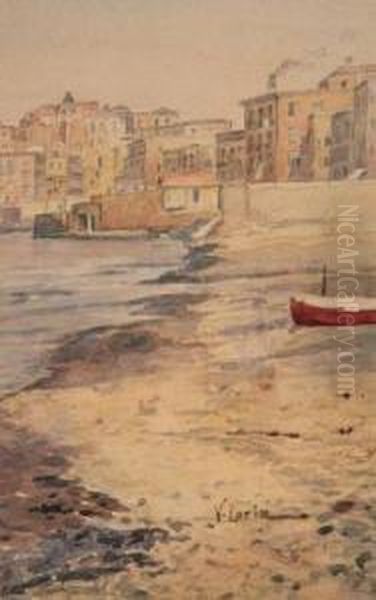 Pozzuoli Oil Painting by Vincenzo Loria