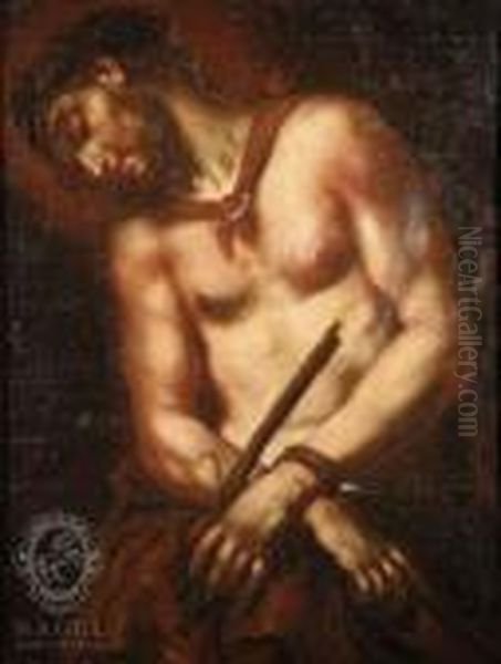 Ecce Homo Oil Painting by Johann Karl Loth