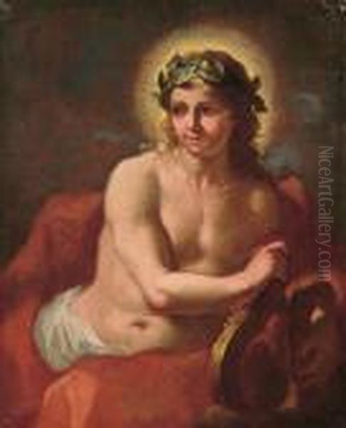 Apollo Oil Painting by Johann Karl Loth