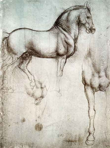 horse3 Oil Painting by Leonardo Da Vinci