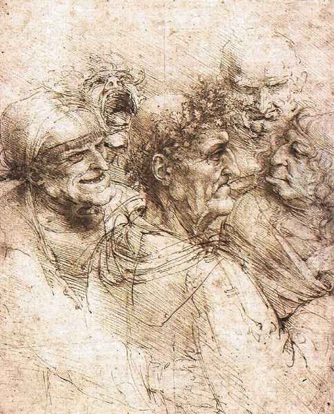 oldmen Oil Painting by Leonardo Da Vinci