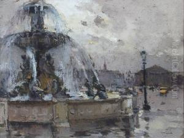 La Concorde Oil Painting by Ferdinand Jean Luigini