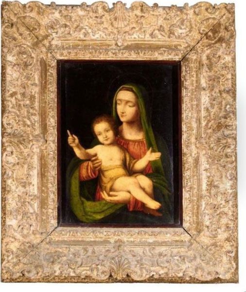 The Madonna And Child Oil Painting by Bernardino Luini