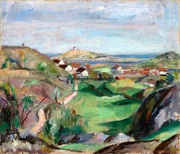 Fra Lodshavn Oil Painting by Henrik Lund