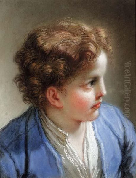 Portrait Of A Young Boy Oil Painting by Benedetto Luti