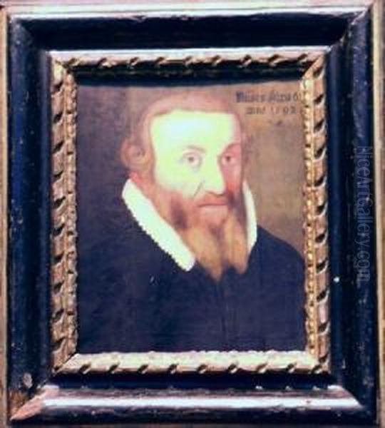 Portrait Of A Man
Inscribed Oil Painting by Simon Luttichuys