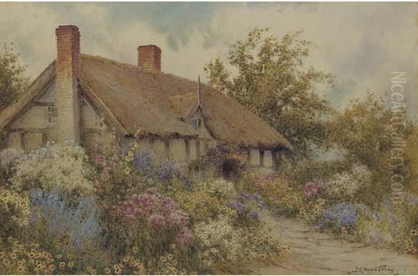 A Summer Afternoon Oil Painting by J.A. Lynas Gray