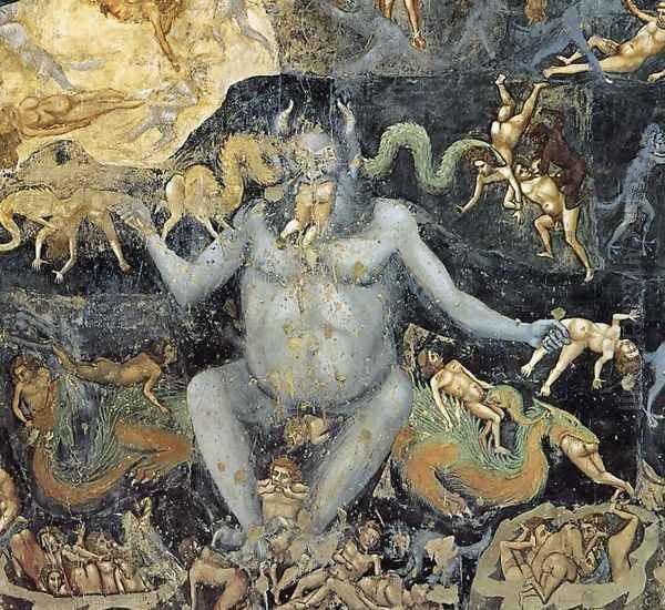 Last Judgment (detail 14) 1306 Oil Painting by Giotto Di Bondone