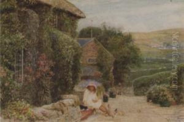 Yealscombe Oil Painting by Robert Walker Macbeth