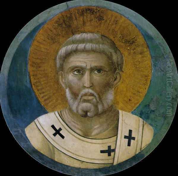 St Paul 1290s Oil Painting by Giotto Di Bondone