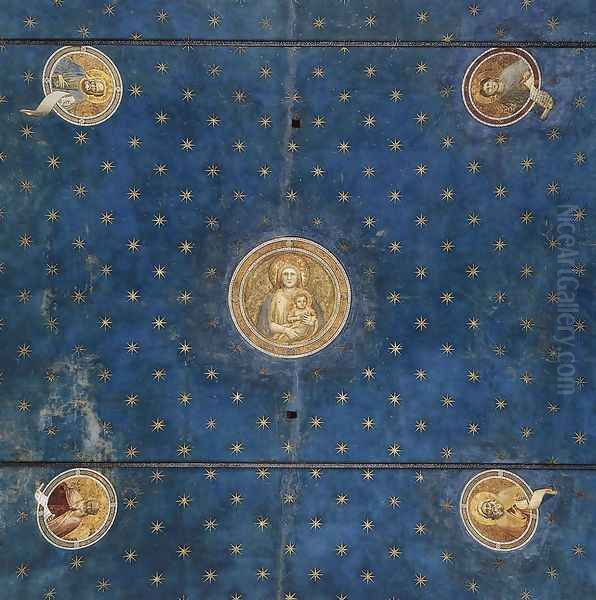 Vault 1303-06 Oil Painting by Giotto Di Bondone