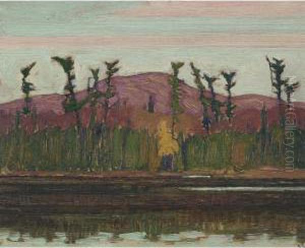 Layton's Lake, Algoma Oil Painting by James Edward Hervey MacDonald