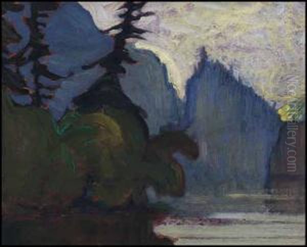 Morning, Algoma, Agawa Canyon Oil Painting by James Edward Hervey MacDonald