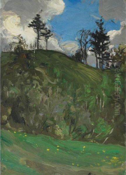 Humber Valley Oil Painting by James Edward Hervey MacDonald