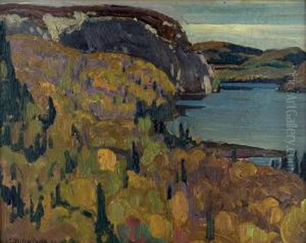 Solemn Land Oil Painting by James Edward Hervey MacDonald