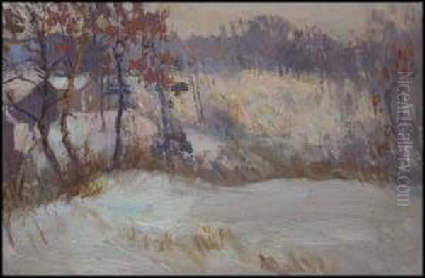 Near High Park Oil Painting by James Edward Hervey MacDonald