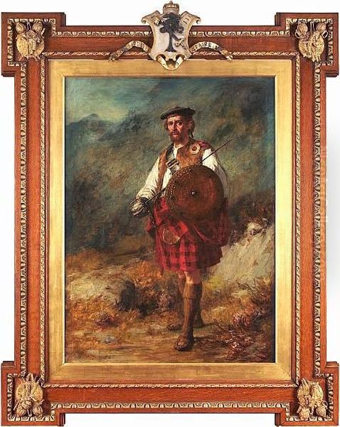 Rob Roy Macgregor Oil Painting by John Blake Macdonald