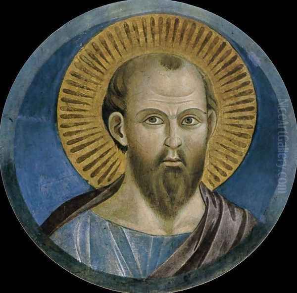 St Peter 1290s Oil Painting by Giotto Di Bondone