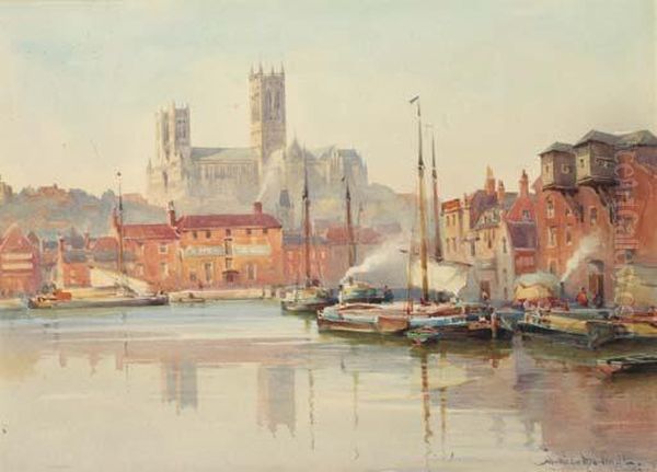 Lincoln Oil Painting by William Alister Macdonald