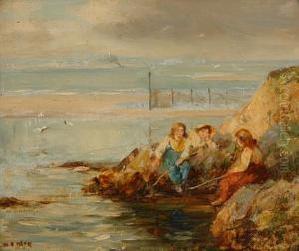 On The Solway Oil Painting by William Stewart MacGeorge